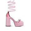 Firecrown Rhinestone Platform High Block Sandals - 2 of 4