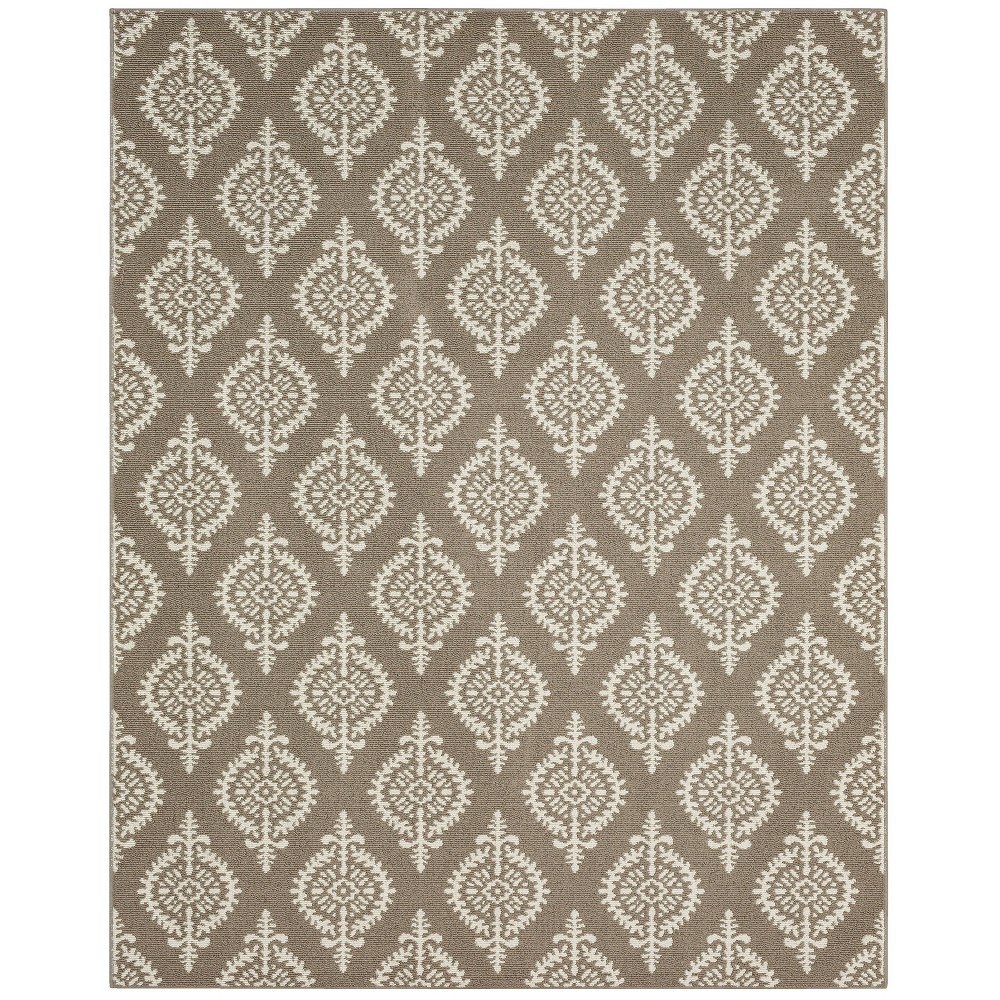 Photos - Area Rug 10'x13' Paisley Tufted  Gray - Threshold™