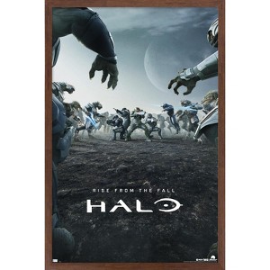 Trends International Halo: Season 2 - Surrounded One Sheet Framed Wall Poster Prints - 1 of 4