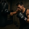 Amber Fight Gear Leather Punching Bag Gloves with Hook and Loop Closure - Ideal for Heavy Bag Training and Sparring, 12oz - 4 of 4