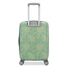 American Tourister Modern Hardside Carry On Spinner Suitcase - Green Palms - 3 of 4