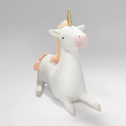 Unicorn Figural Throw Pillow - Pillowfort™
