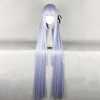 Unique Bargains Women's Wigs 39" Purple with Wig Cap Straight Hair - 2 of 4