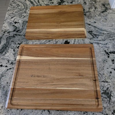 Round Acacia Cutting Boards - Set of 2 — DZN Home