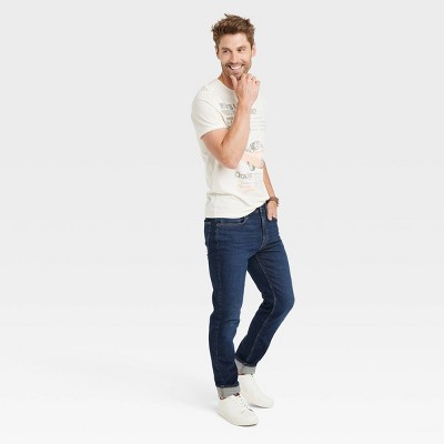 Goodfellow & Co Men's Mid Rise Slim Fit Skinny Leg Full Jeans