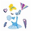 DIAMOND DOTZ, DOTZ Box Disney Cinderella POW-ER Diamond Art Painting Kit 11" X 11" - 2 of 4