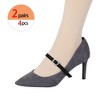 Allegra K Womens Elastic Detachable Buckle Shoe Ankle Straps Belt Band for Heels 33.5cm/13.19" 2 Pairs - 4 of 4