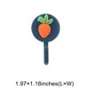 Unique Bargains Utility Adhesive Hook Carrots 1.97"x1.18" 1 Pcs - 3 of 4