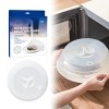 Grand Fusion 2-piece Vented Silicone Microwave Food Covers 2-Pack