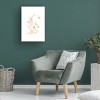 Sarah Manovski  'Gold White Japan Koi Fish' Canvas Art - 4 of 4