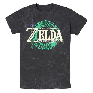 Men's Nintendo The Legend of Zelda: Tears of the Kingdom Game Logo T-Shirt - 1 of 4