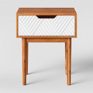 Touraco Accent Table Brown White Opalhouse Target