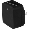 StarTech.com Travel USB Wall Charger - 4 Port - Black - Universal Travel Adapter - International Power Adapter - USB Charger - 3 of 4