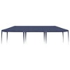 vidaXL Party Tent Blue Polyethylene 13.1 x 29.5 ft UV-resistant - 3 of 4