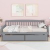 Twin Size Wooden Daybed with with Two Storage Drawers - 3 of 4