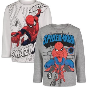 Marvel Spider-Man 2 Pack T-Shirts Toddler - 1 of 4