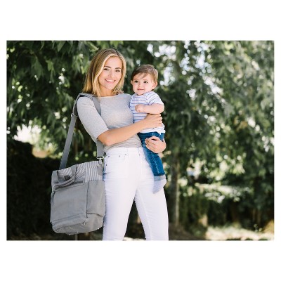 ergobaby stripe diaper bag