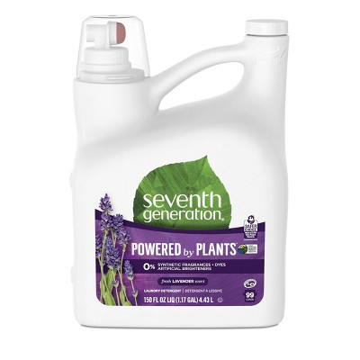 Seventh Generation Liquid Laundry Detergent 99-Loads Fresh Lavender Scent - 150 fl oz