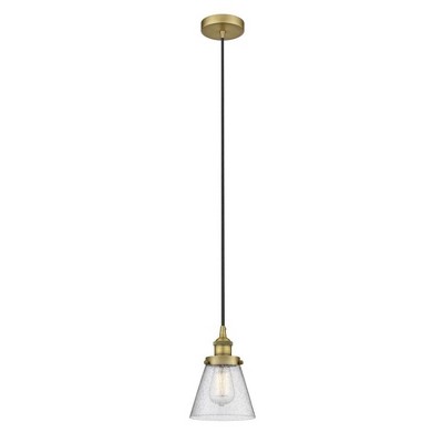 Cone - 1 Light Mini Pendant In Industrial Style-9.5 Inches Tall and 6.25 Inches Wide