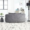CAVINAS Bean Bag Chair for Adults and Kids, Durable Comfort Lounger High Back Bean Bag Sofa, Indoor & Outdoor - 3 of 4