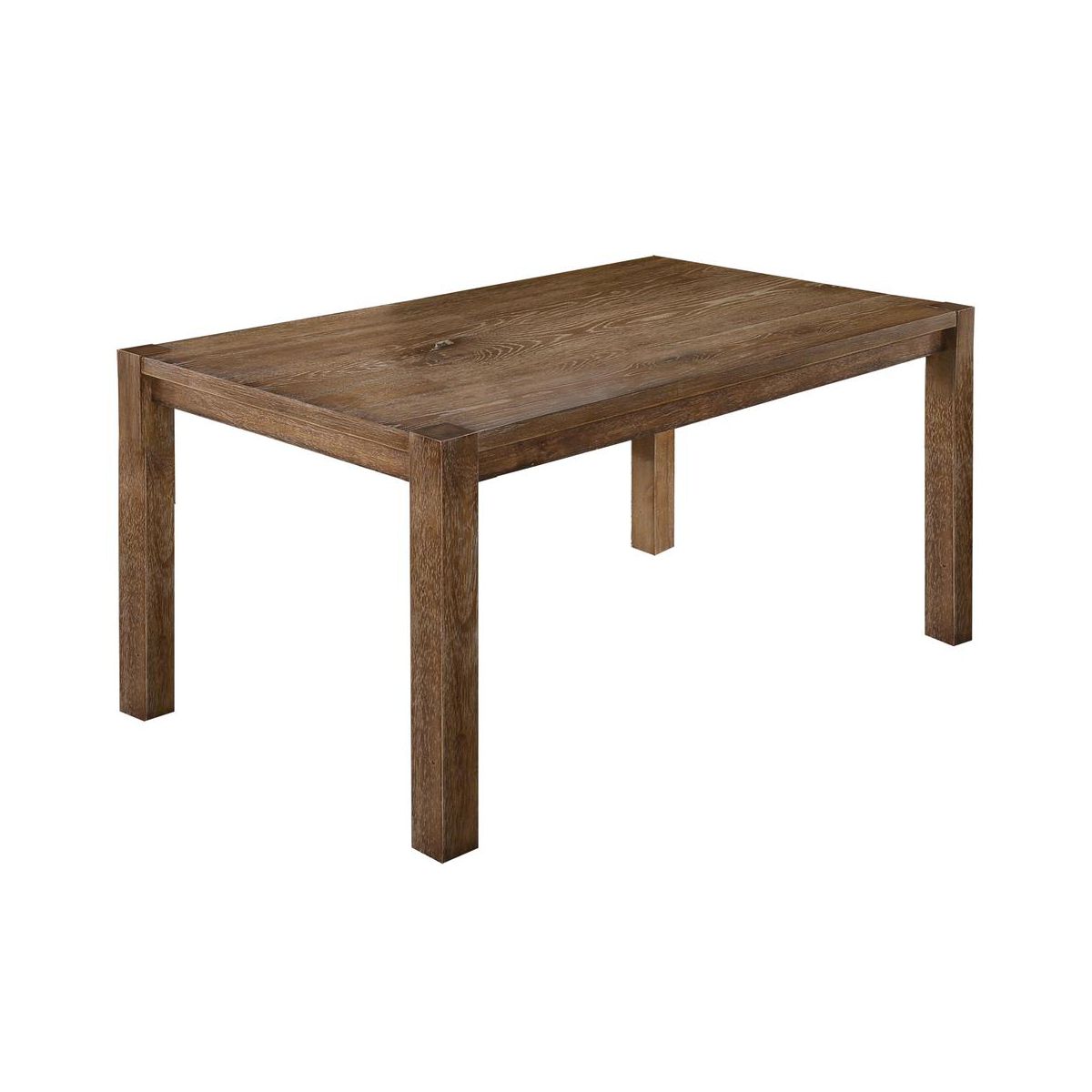 Best Master Furniture Janet 6 Piece Transitional Wood Dining Set in Driftwood - thumbnail 3