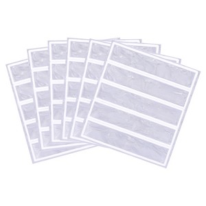 Unique Bargains High Visibility Washable Warning Safety Reflective Stickers 30 Pcs - 1 of 4