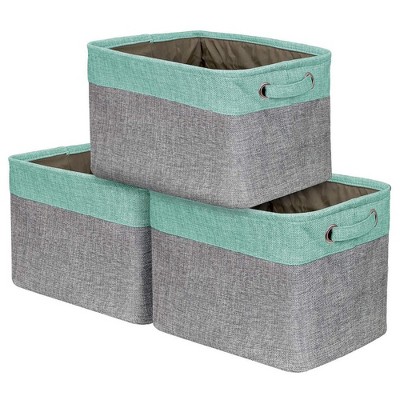 Sorbus Seagrass Baskets Decorative Shelf Organizer Bins