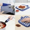 REGALWOVEN Oven Mitts and Pot Holders Sets 2Pcs, Heat Resistant Oven Mitts and Pot Holders for Kitchen - 4 of 4