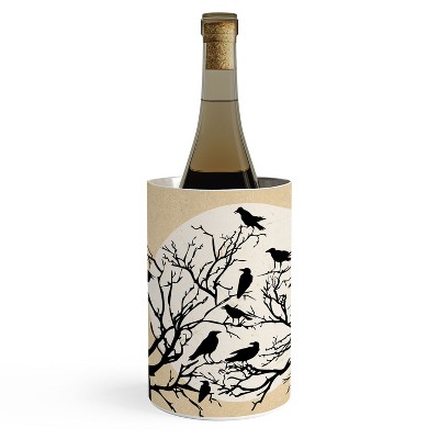 Heather Dutton Ravens Call Natural Wine Chiller - Deny Designs