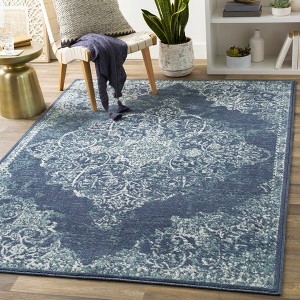 Hauteloom Rectangle Area Rug   Teal - 1 of 4