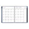 Contemporary Weekly/Monthly Planner, 11.38 x 9, Slate Blue Cover, 12-Month (Jan to Dec): 2025 - 4 of 4
