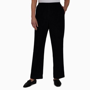 Alfred Dunner Women's Classic Corduroy Elastic Waist Medium Length Pant - 1 of 4