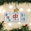 Old World Christmas Glass Blown Ornament for Christmas Tree, Mahjong - 2 of 4
