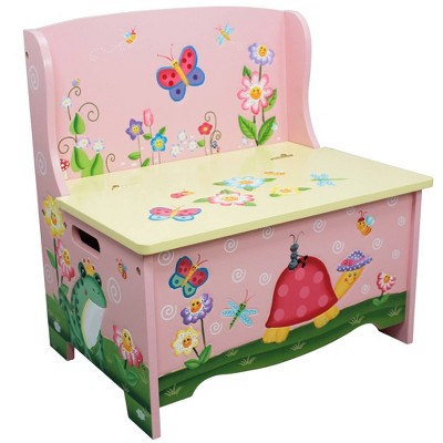 kids storage bench