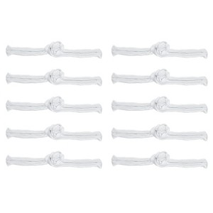 Unique Bargains DIY Durable Material Easy to Sew Knots Sewing Buttons Closure 10 Pairs - 1 of 4