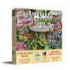 Sunsout A Backyard Bath 500 pc   Jigsaw Puzzle 35224 - 2 of 4