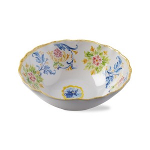 tagltd Capri Melamine Serving Bowl Dinnerware Serving Dish - 1 of 2