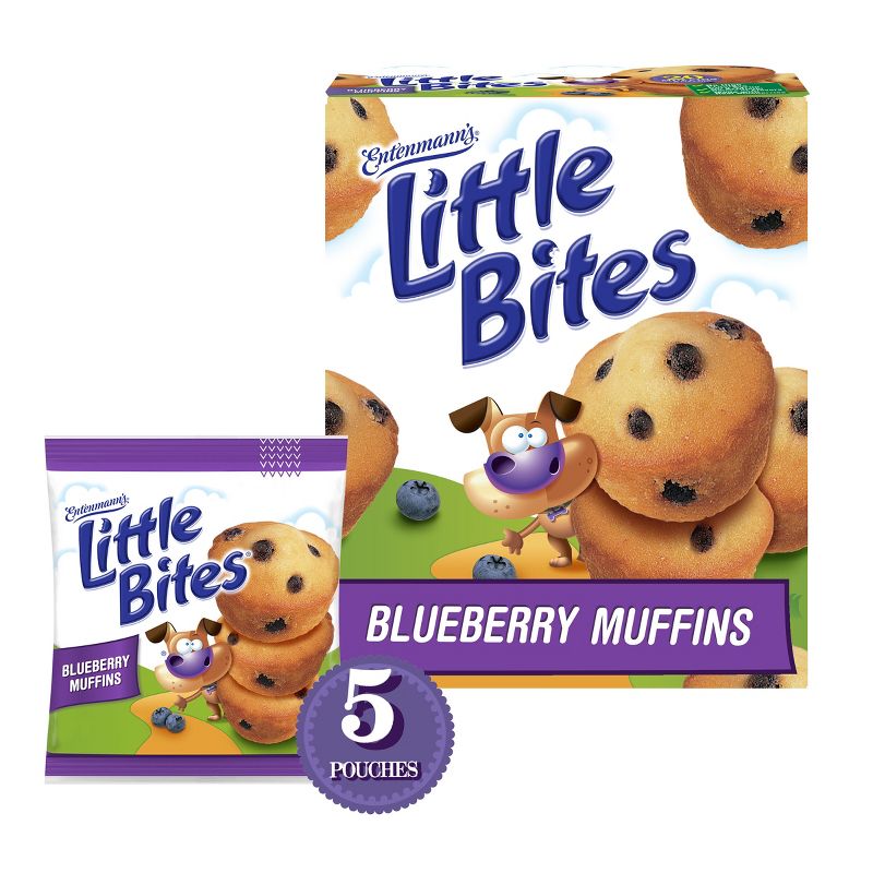 Entenmann&#39;s Little Bites Blueberry Muffins - 8.25oz, 1 of 11