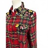 Women's Wo's Jon Apparel Plaid Floral Patchwork Western Style Shirt - JOH - 3 of 4
