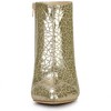 Allegra K Women's Pointed Toe Sparkly Stiletto Heels Ankle Boots - 3 of 4