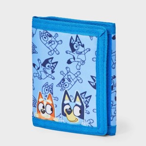 Boys' Bluey Wallet - Blue - 1 of 4