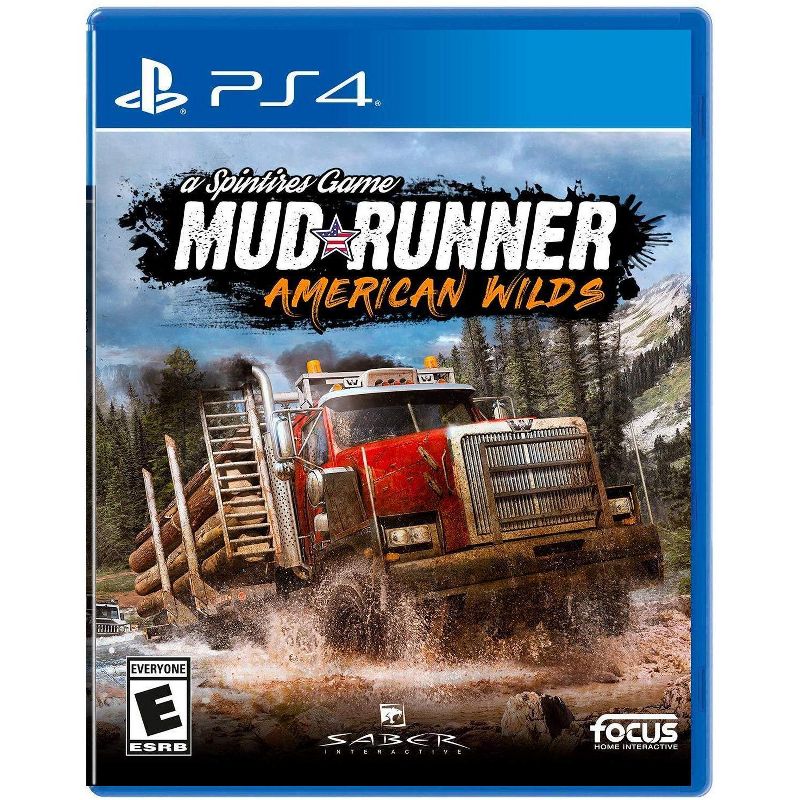 Spintires: Mudrunner: American Wilds Edition - PlayStation 4, 1 of 7