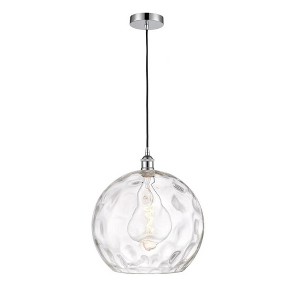 Athens Water Glass - 1 Light Pendant In Industrial Style-15.88 Inches Tall and 13 Inches Wide - 1 of 1