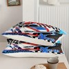 Acoinel 3 Pcs Racing Car Comforter Set with 2 Pillowcases - 3 of 4