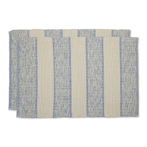 Design Imports Shadow Stripe - Stonewash Blue - 2 X 3 Ft - Set/2 - 1 of 4