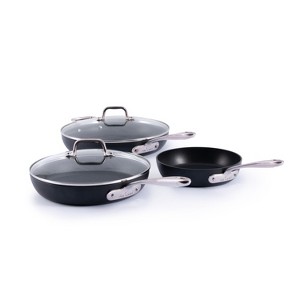 All-Clad 5pc Nonstick Cookware Set, HA1 Expert Cookware, Black - 1 of 4