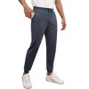 Men's Ecosmart Jogger Sweatpants, Men's Midweight Fleece Lounge Pants - 3 of 4