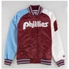 STARTER Womens Philadelphia Phillies Satin Varsity Jacket - 2 of 2