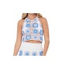 Women's Crochet Halter Top - ocean drive - 2 of 3