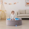 Whisen Ball Pit Balls 500 Count for Kids, Colorful Phthalate Free BPA Free, Safe, Crushproof, Lightweight, Gift for Kids - 2 of 4